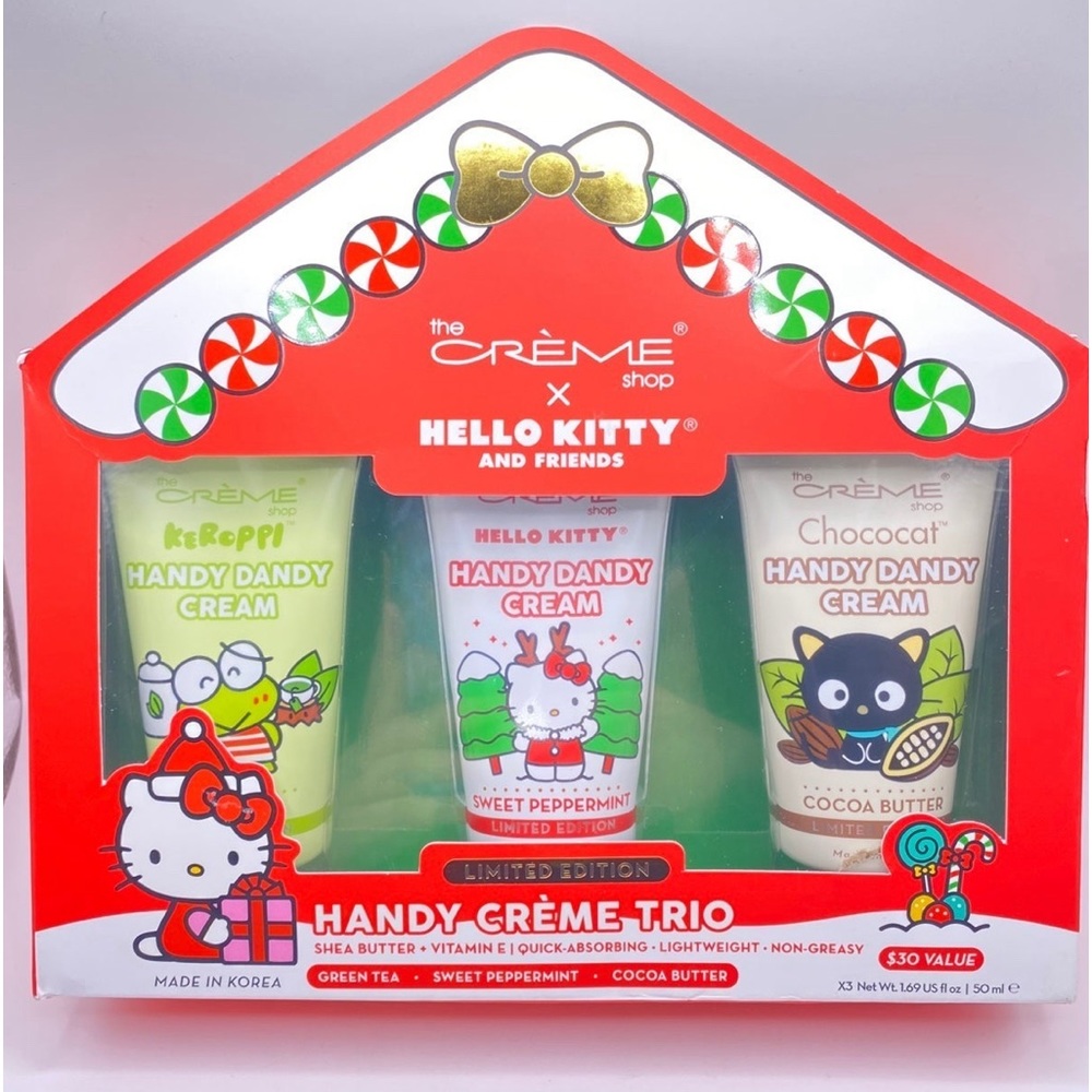 The Créme Shop x Hello Kitty and Friends Christmas Hand Cream Set